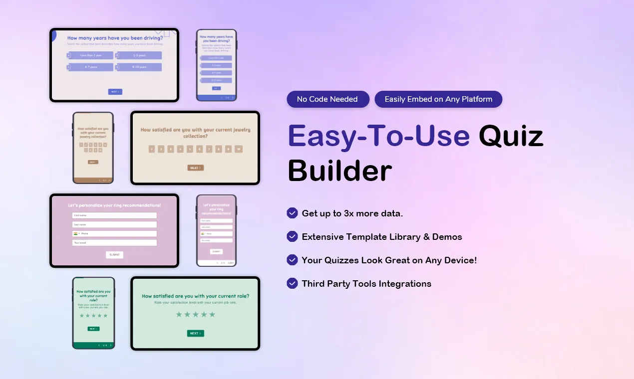Quizify - Quizzes, Forms & Surveys Builder screenshot 2